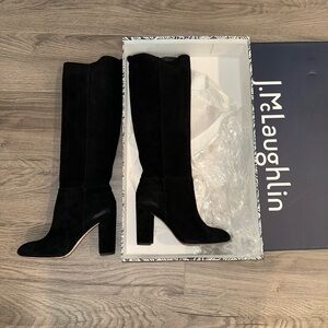 J. McLaughlin Women's Black Suede Boots